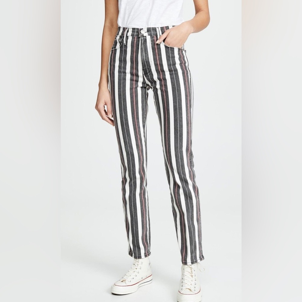 Frame le sylive slender straight jean